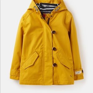 Joules Coast Waterproof Hooded, lined Rain Coat, size 5 (child)